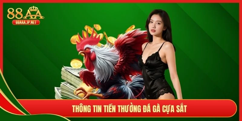 Thông tin tiền thưởng đá gà cựa sắt
